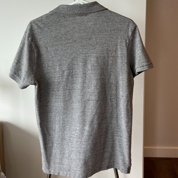 Polo Ralph Lauren Slim Fit Stretch Polo Shirt Size L Grey - Picture 4 of 4